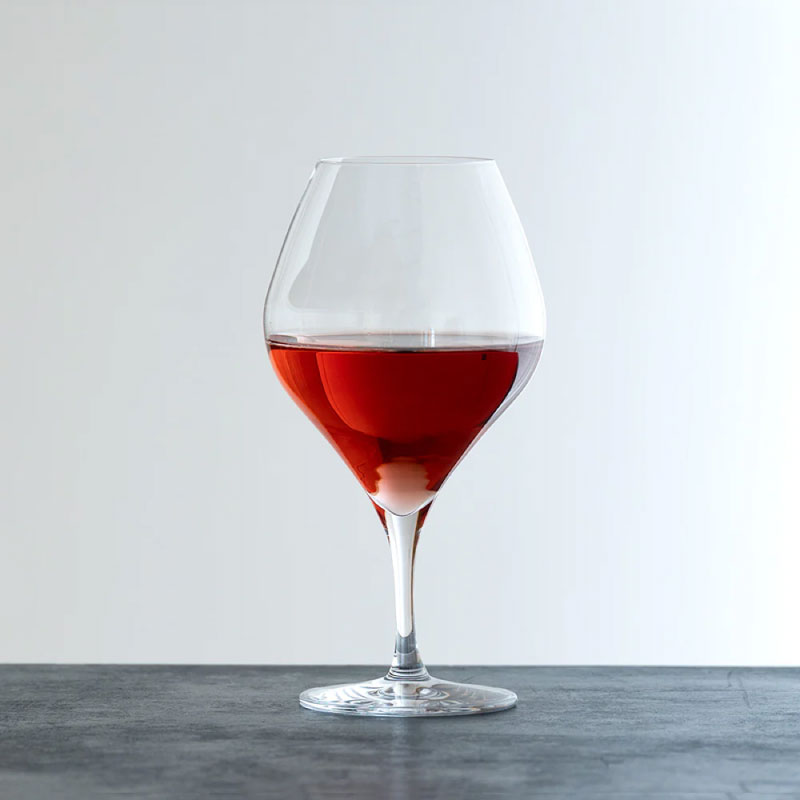 木村硝子店（Kimura Glass）ソプラノ 12ozワイン ワイングラス 370ml｜カリクリスタル・スロバキア製 背が低いワイングラス、薄口でシャープなフォルム