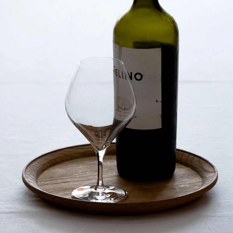 木村硝子店（Kimura Glass）ソプラノ 12ozワイン ワイングラス 370ml｜カリクリスタル・スロバキア製 背が低いワイングラス、薄口でシャープなフォルム
