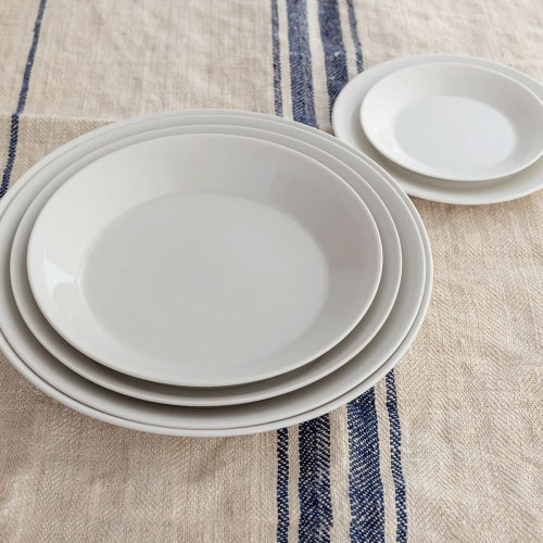 yumiko iihoshi porcelain × 木村硝子店｜皿 dishes 230 plate (ivory) アイボリー 丸皿 おしゃれ 電子レンジ 食洗機対応