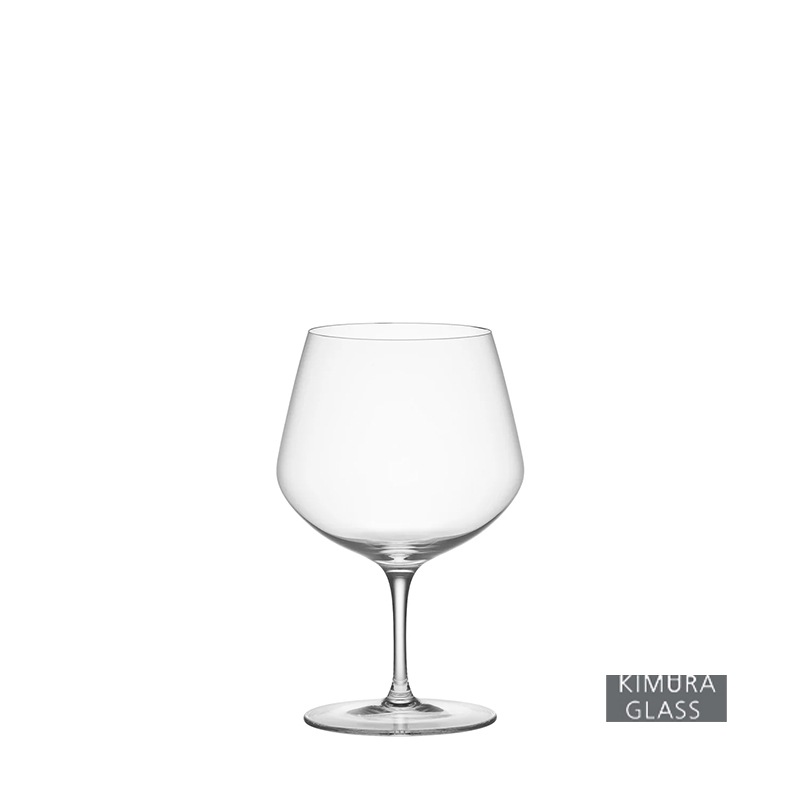 木村硝子店（Kimura Glass）sen red wine glass big 450cc｜柴田文江デザインが生む、大ぶりボウルで濃厚な赤ワインの香りが引き立つ一脚　業務用から日常使いまで幅広く活躍
