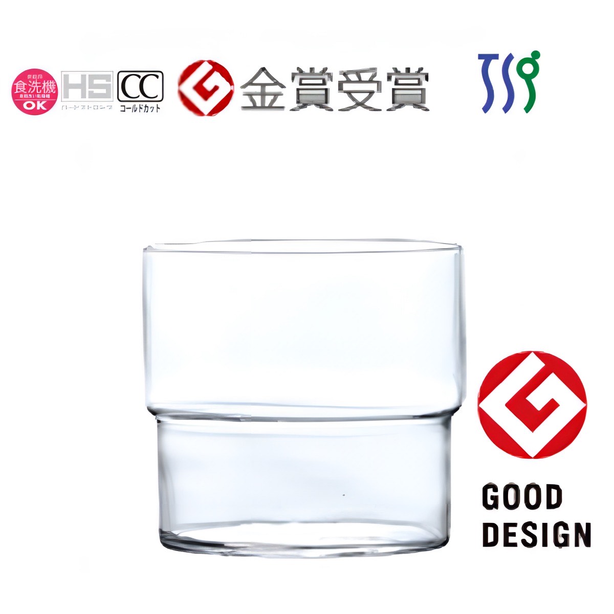 東洋佐々木ガラス|タンブラー フィーノ B-21127CS(6個入)315cc 食洗機対応 業務用 グッドデザイン賞 積み重ねOK シンプル