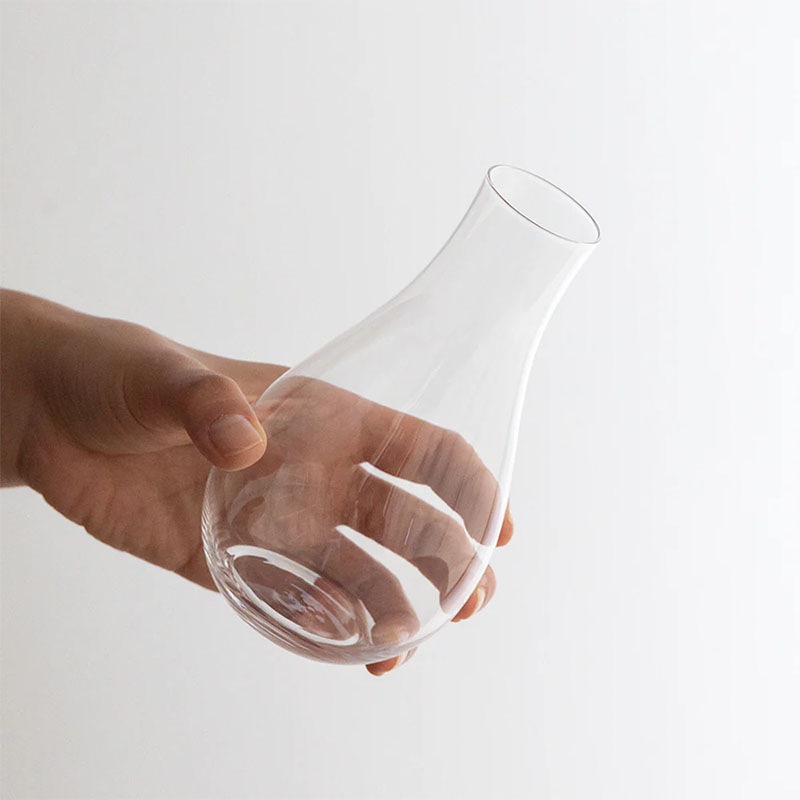 木村硝子店｜スフレ トックリ 1合 210ml ハンドメイド 日本製 半硬質ガラス 酒器
