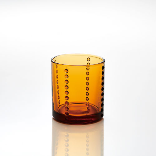 廣田硝子|タンブラー Yグラス S アンバー YS-1AMB 柳宗理 モダン シック デザート 前菜 日本製