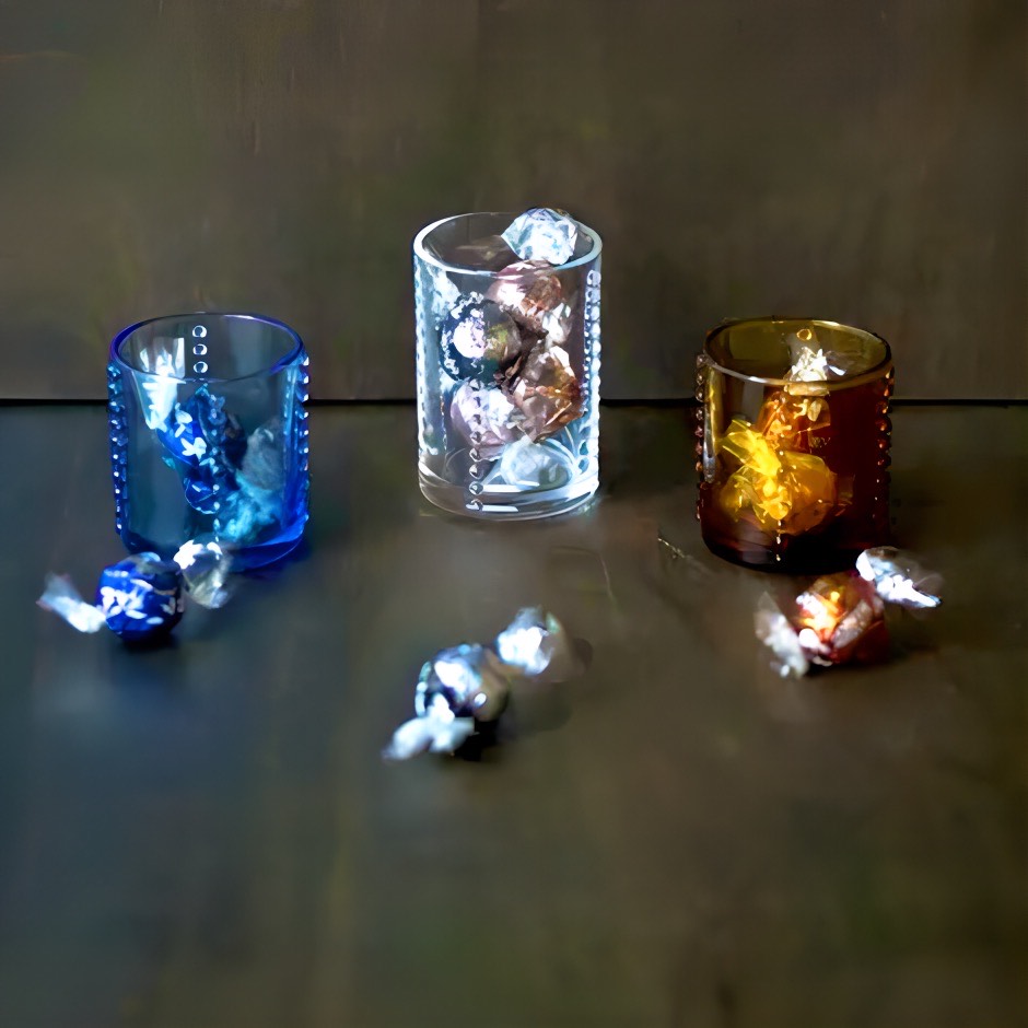 廣田硝子｜タンブラー Yグラス S ブルー YS-1BL 柳宗理 モダン シック デザート 前菜 日本製 