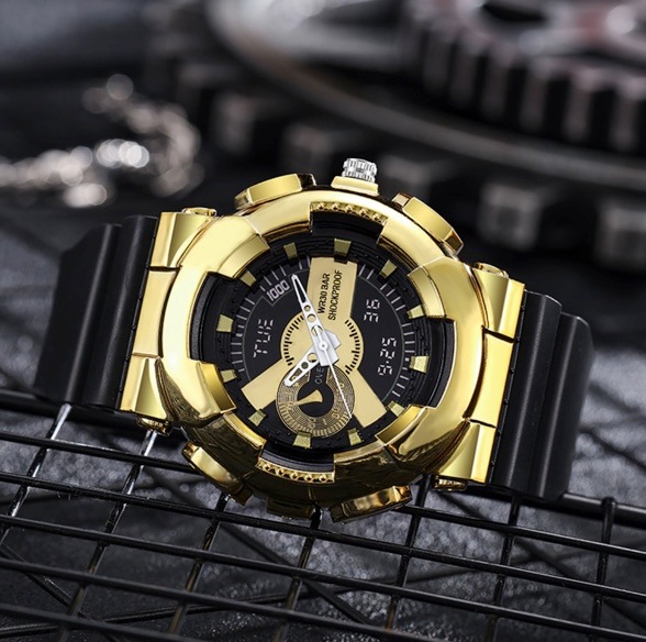 T0308【デジタルダミー】 アナログ腕時計 メンズ レディース&ボーイズ