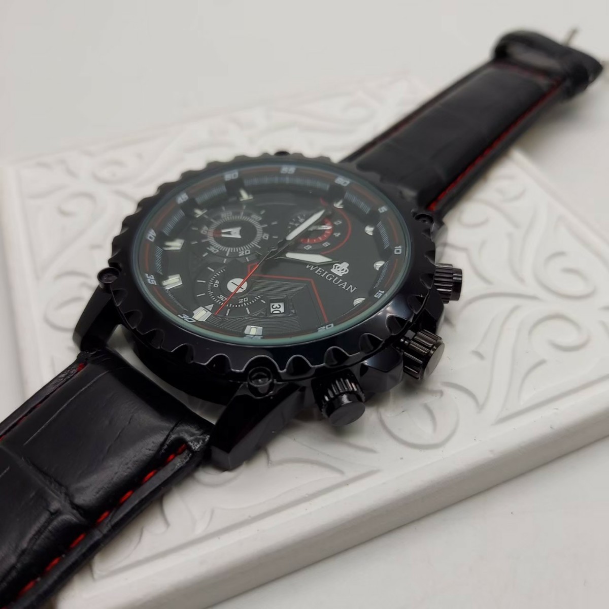 T124 ���� �ǥ奢�� �����Υ���� �쥶���٥�� WEIGUAN �ӻ��ץ��