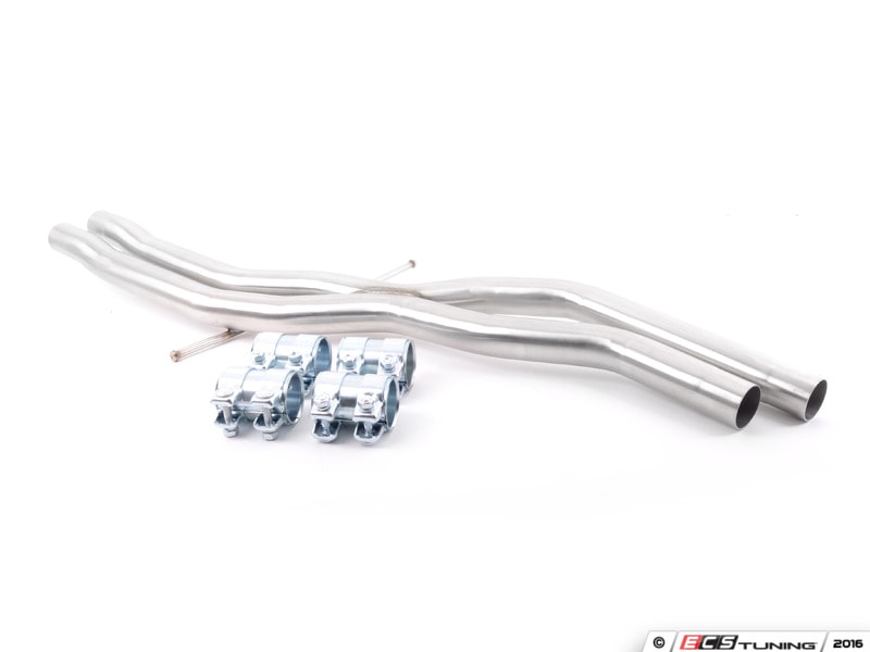 アウディ★S4/S5 ワンオフ製 センターXパイプ＋フロントパイプ Audi S4 3.0T センターXパイプ Kit | すべての商品 | | ECS TUNING正規