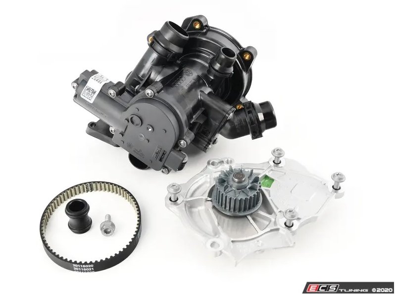 MQB サーモスタット、ウォーターポンプ交換キット （VW/HEPU 製