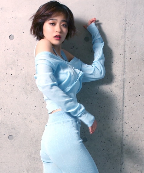 ニットセーターセットアップ