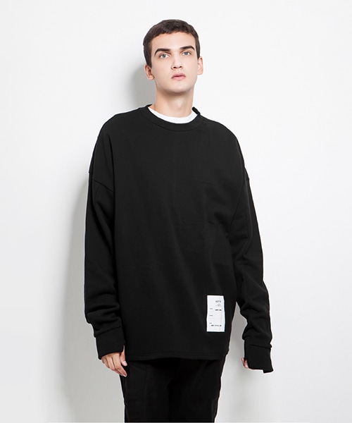 ZIP ASYMMETRIC SWEATSHIRT