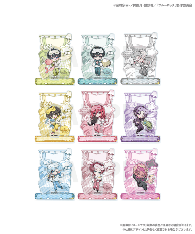 <ブルーロック>アクリルジオラマ