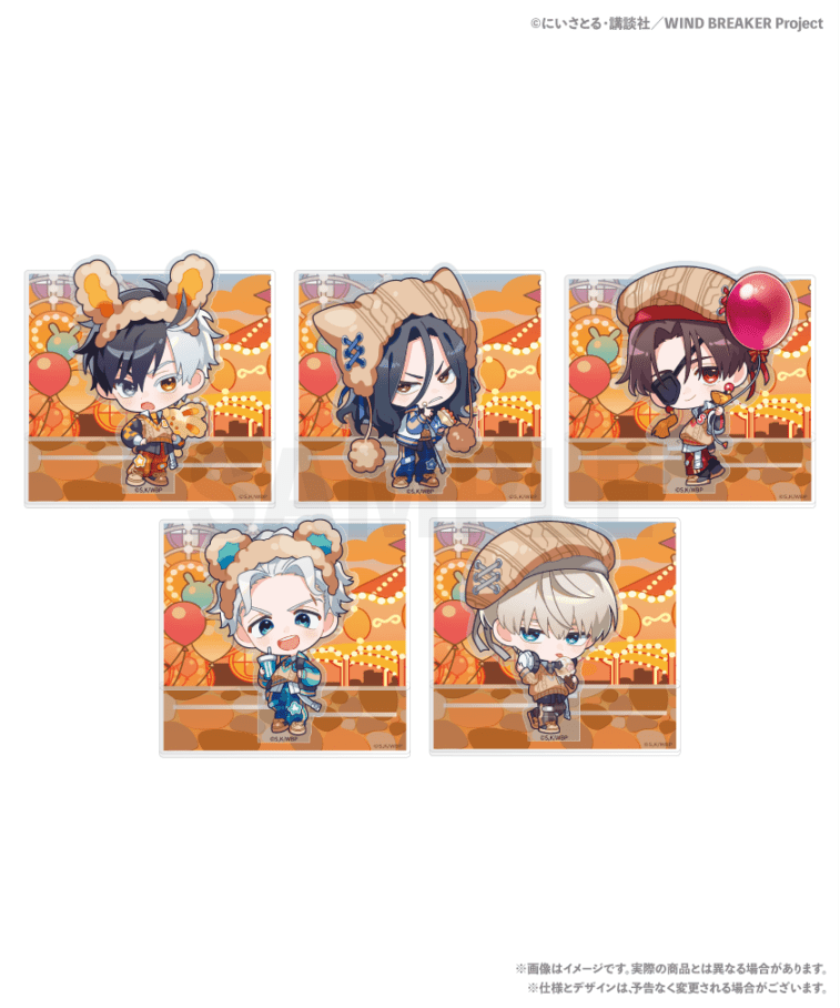 WIND BREAKER トレーディング缶バッジ | WIND BREAKER | SixbySix