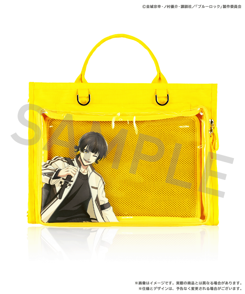 ブルーロック 蜂楽廻 &chouette痛バ 未開封アクスタ付き ブルーロック 3rd ed><br>POYORA BAG＆アクリルスタンド 蜂楽 廻ver