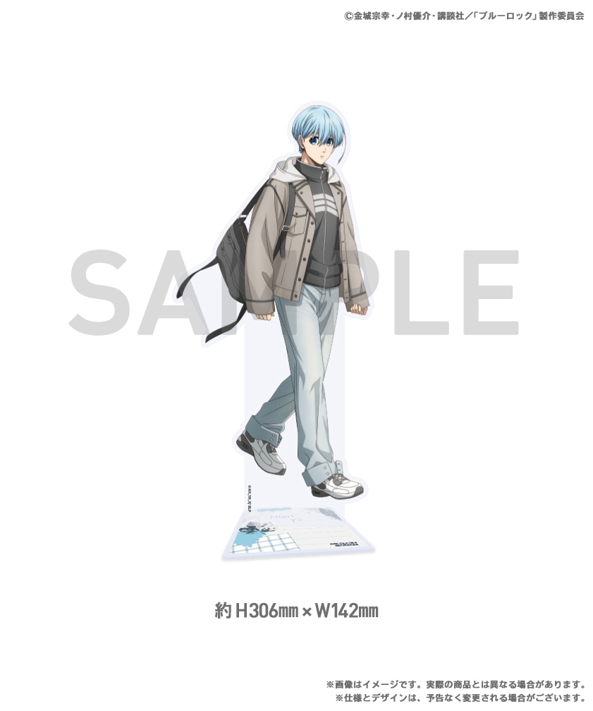<ブルーロック 3rd ed><br>POYORA BAG＆アクリルスタンド　氷織 羊ver