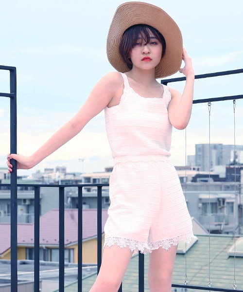 ノースリーブセットアップ