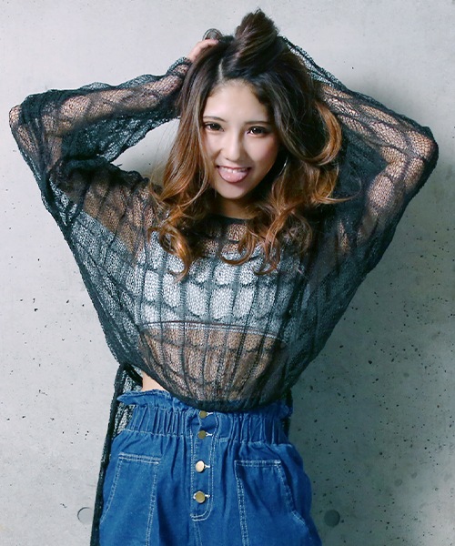 フィッシュテールニット
