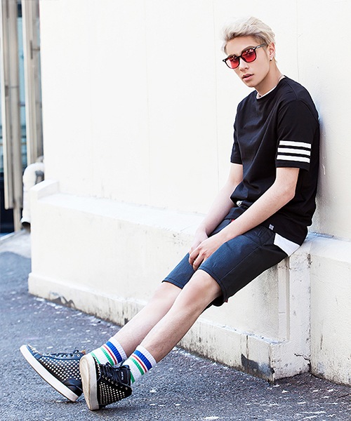 THREE LINES T-SHIRT