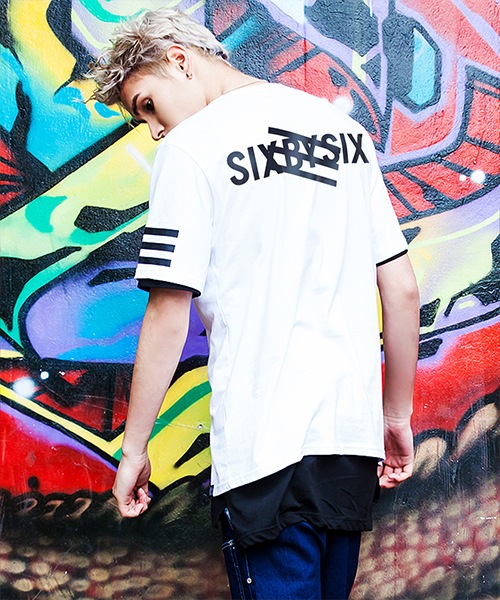 THREE LINES T-SHIRT