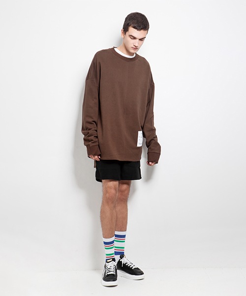 ZIP ASYMMETRIC SWEATSHIRT