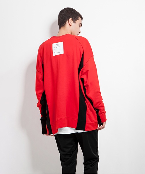 SWITCHING SWEATSHIRT
