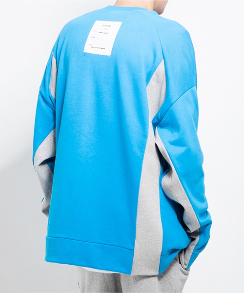 SWITCHING SWEATSHIRT