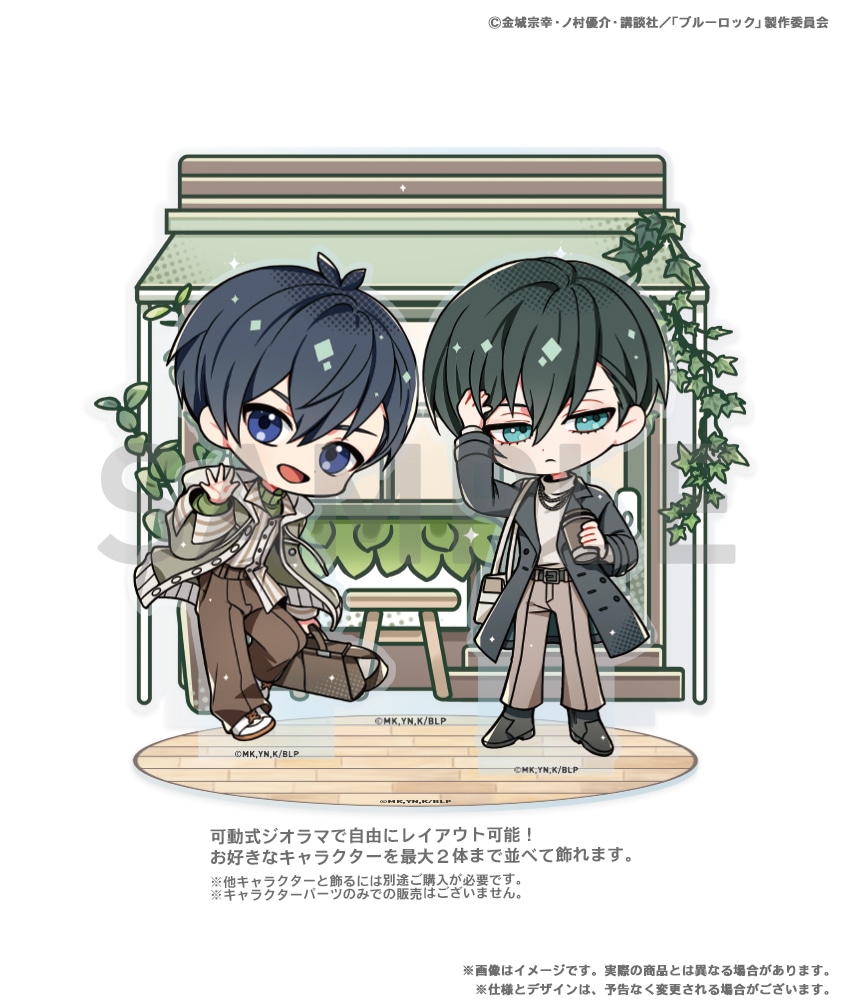 <ブルーロック 3rd ed> アクリルジオラマ
