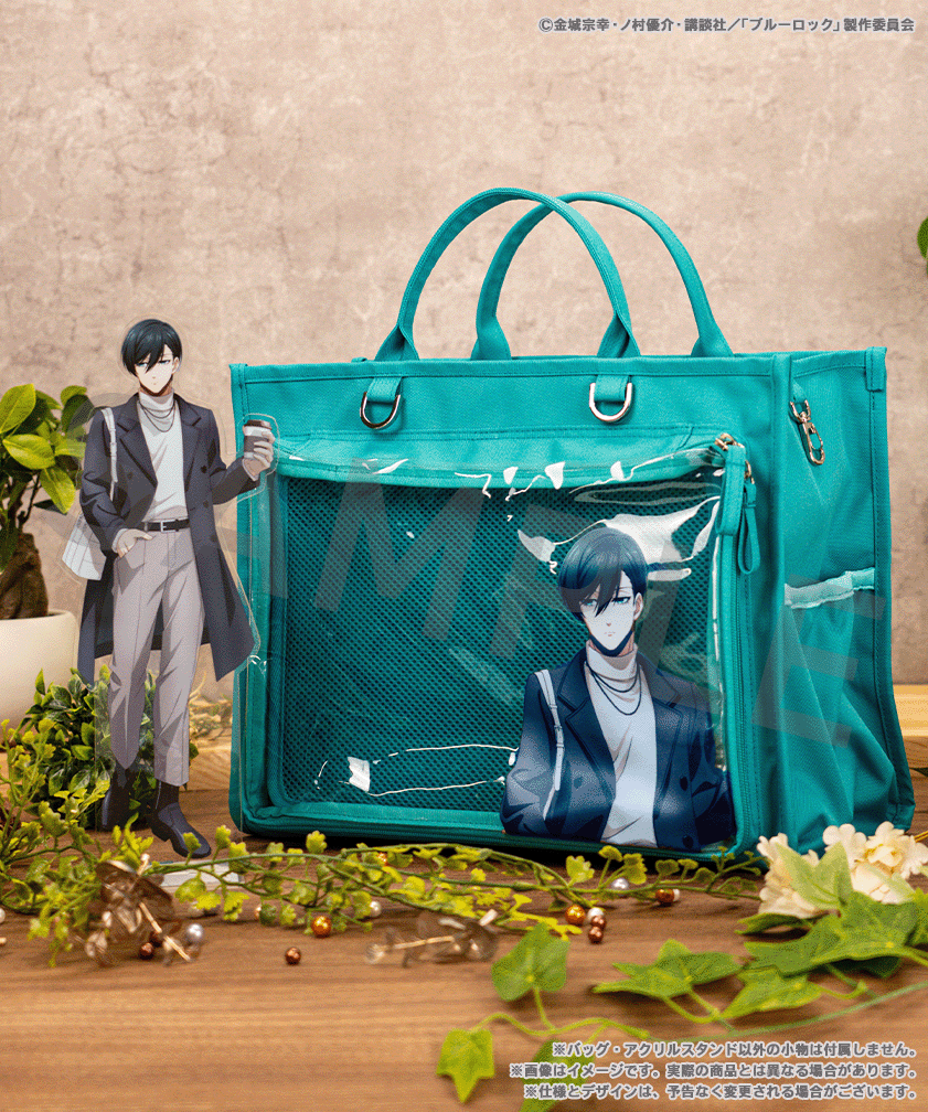 ブルーロック 3rd ed><br>POYORA BAG＆アクリルスタンド 糸師 凛ver