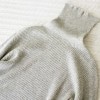 プリスティン ヤクコットン リブタートル|レディス|天然素材の衣類・リネン