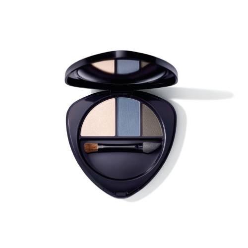 オーガニックショップ アンダンテ ドクターハウシュカ アイシャドウトリオ 01 サファイア メイクアップ アイカラー