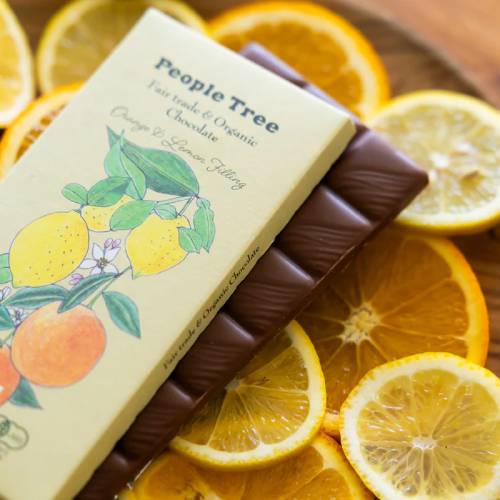 �ڽ��߸����People Tree  �������˥å� ���祳�졼�� �����&����ե���� 85g