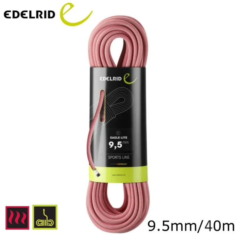 【未使用】エーデルリッド EDELRID シングルロープ ハリアー 10mm 50m Harrier クライミングロープ イエロー系 ボルダリング エーデルリッド クライミングロープ【高崎前橋店】|石井スポ－ツ 公式