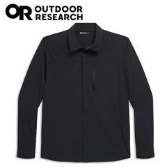 OUTDOOR RESEARCH M's �����ȥ��ޥ󥵥󥷥�� ���󥰥��꡼�� Astroman Sun Shirt Long Sleeve Black