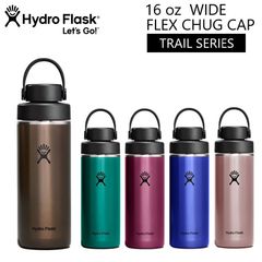 Hydro Flask �ϥ��ɥ��ե饹�� HYDRATION ��TRAIL SERIES�� 16 oz Lightweight Wide Flex Chug Cap