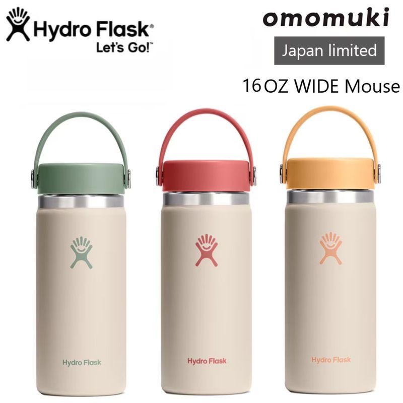 Hydro Flask �ϥ��ɥ��ե饹�� omomuki 16 oz Wide Mouth