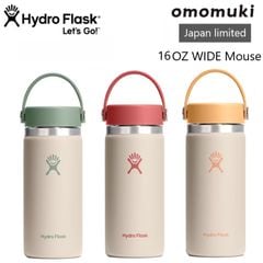 Hydro Flask �ϥ��ɥ��ե饹�� omomuki 16 oz Wide Mouth
