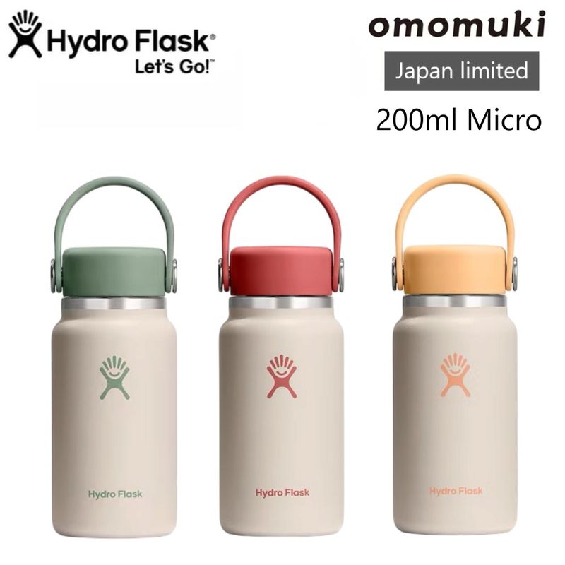 Hydro Flask �ϥ��ɥ��ե饹�� omomuki 200ml Micro Hydro - Removable Strap