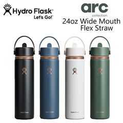 Hydro Flask �ϥ��ɥ��ե饹�� ARC 24oz Wide Mouth Flex Straw
