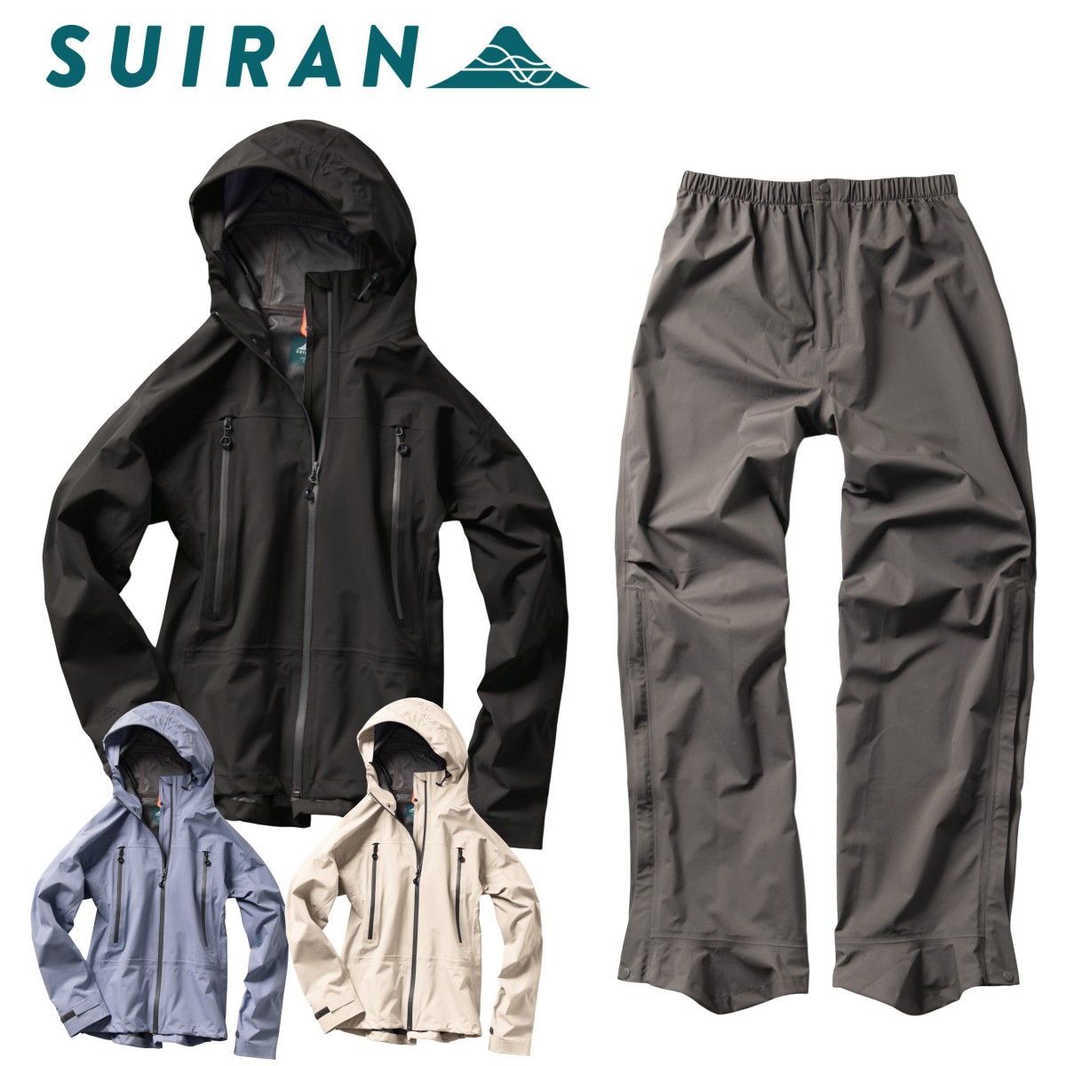 SUIRAN ������� W's SHIRUBE RAIN SUIT ����� �쥤�󥹡��� ���åȥ��å�