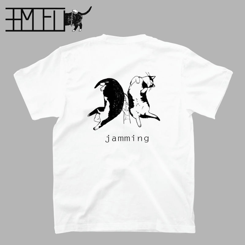 +mofu T08 jamming T-shirt