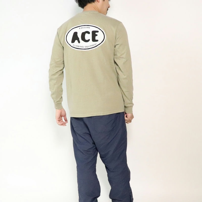 AWESOME "ACE" National PARK L/S TEE �֥롼