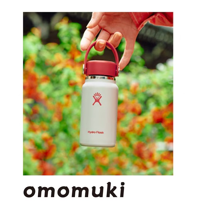 Hydro Flask �ϥ��ɥ��ե饹�� omomuki 200ml Micro Hydro - Removable Strap