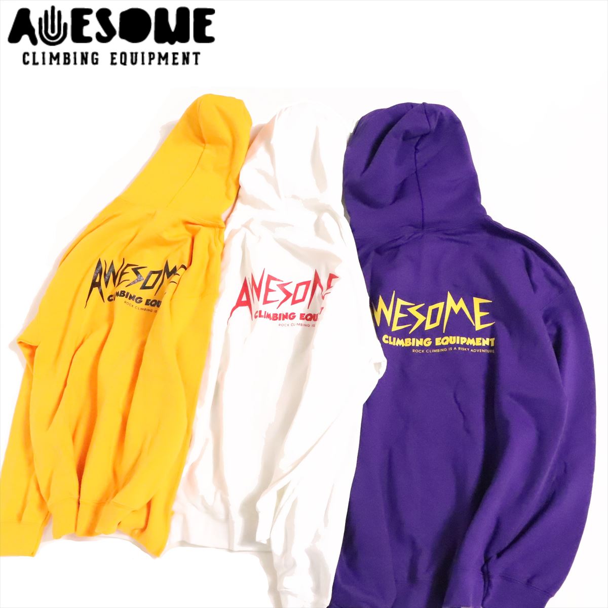 AWESOME MASTERS HOODIE WHITE