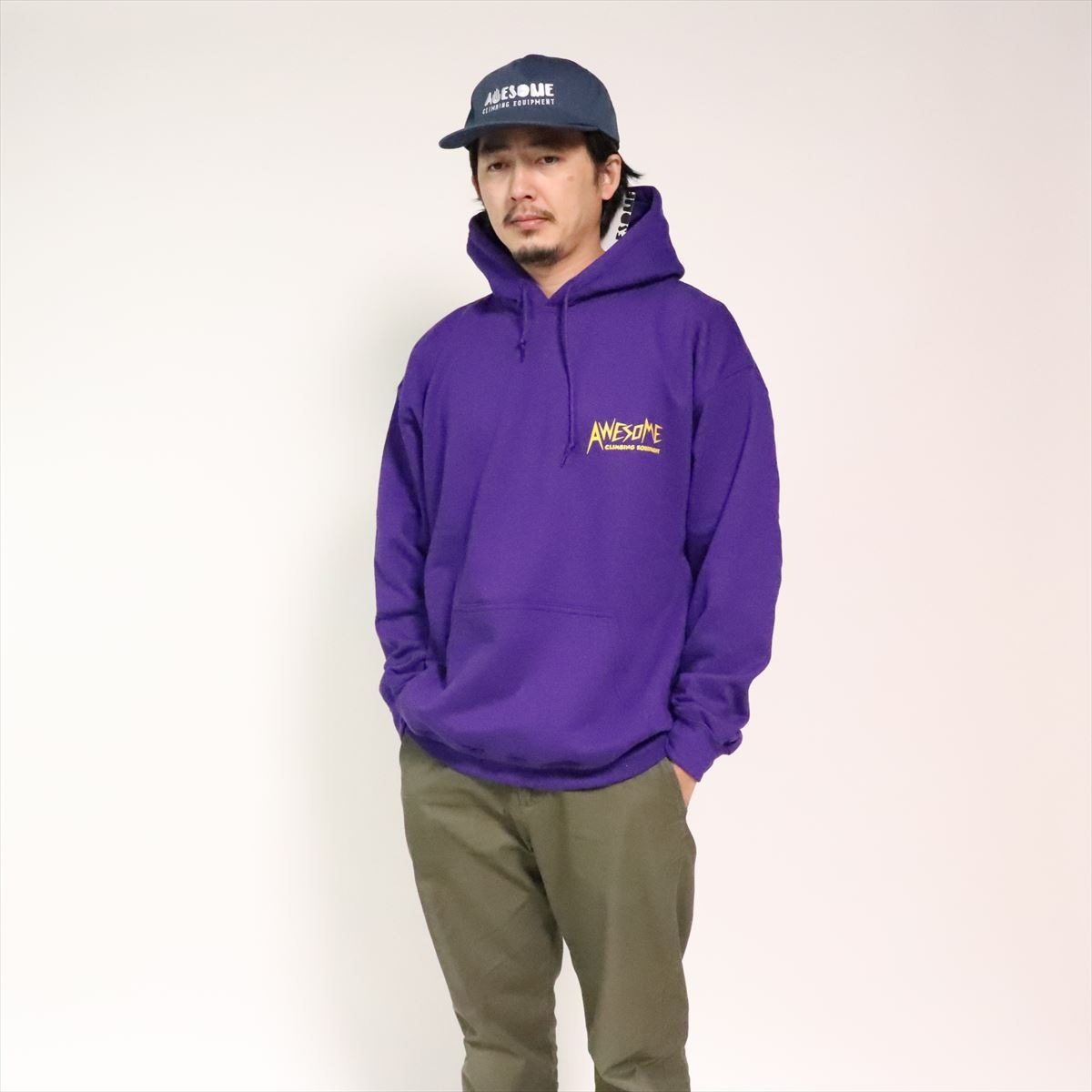 AWESOME MASTERS HOODIE WHITE