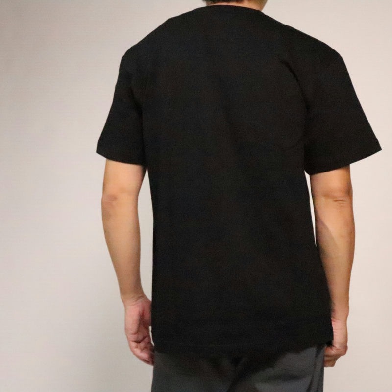 heavy. �إ��� LOGO TEE BLACK