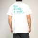 AWESOME Go Climb a Rock Tee white