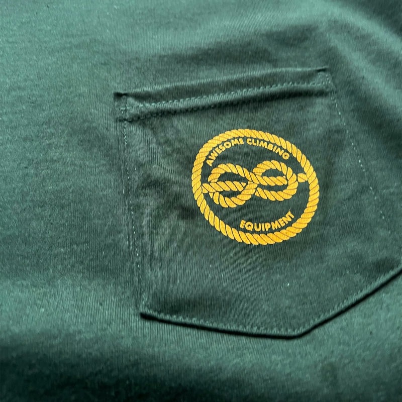 AWESOME Go Climb a Rock Tee forest