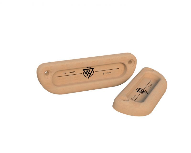 RUSTAM CLIMBING Solid crimps 12/8mm (pair)