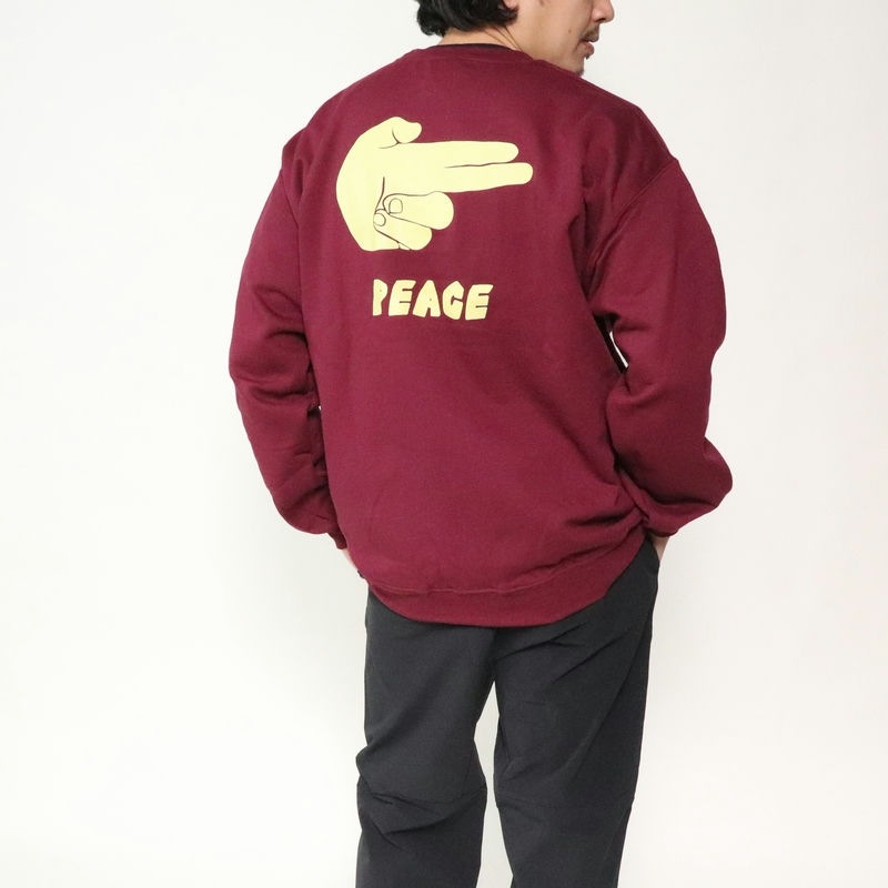 Awesome Climbing Equipment PEACE SWEAT MAROON