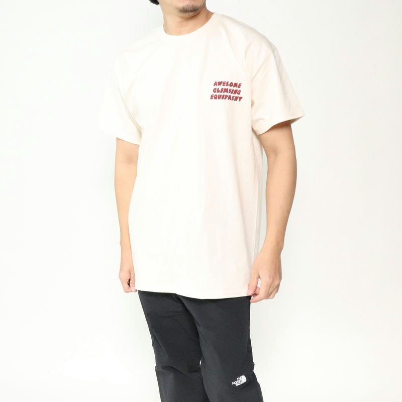 Awesome Climbing Equipment PEACE TEE BLACK