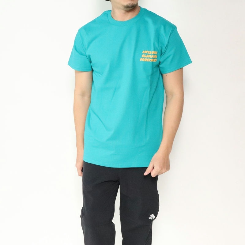 Awesome Climbing Equipment PEACE TEE BLACK